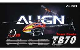 Align T-Rex TB70 Electric Super Combo Helicopter Kit