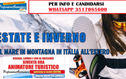 BABYSITTER ANIMATORI SETTORE TURISTICO VARI RUOLI - ANCHE SE