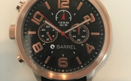 Barrel chronograph 100m