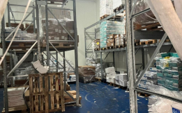 Circa 13.990 kg di pesce, crostacei e molluschi surgelati