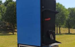 Generatore di aria calda a legna Fabbri F28 usato