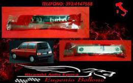Scritta posteriore Autobianchi Y 10 Turbo originale nuovo